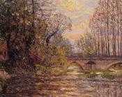 马克西姆 莫福拉 : Sunset on the Loir, Lavardin